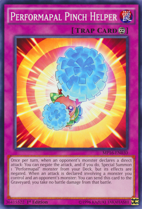 Performapal Pinch Helper [MP16-EN030] Common | Card Merchant Takapuna