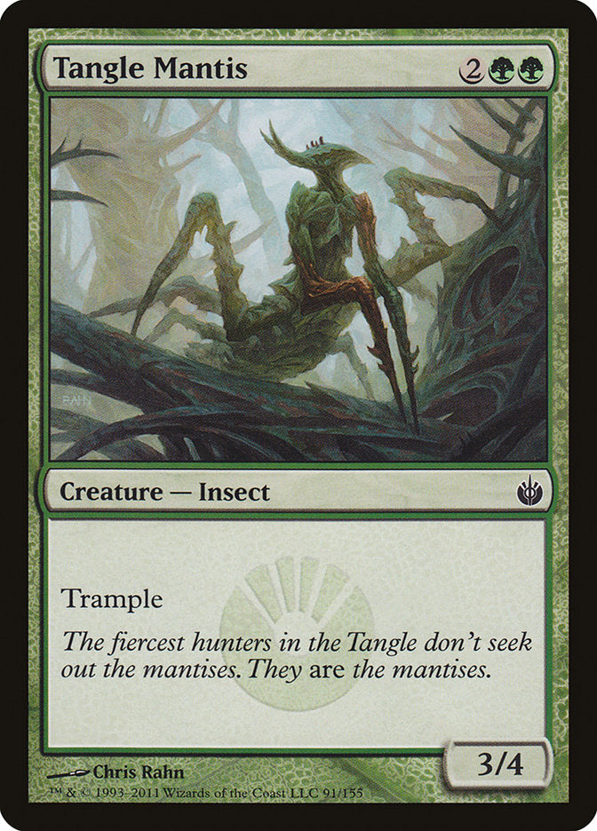 Tangle Mantis [Mirrodin Besieged] | Card Merchant Takapuna