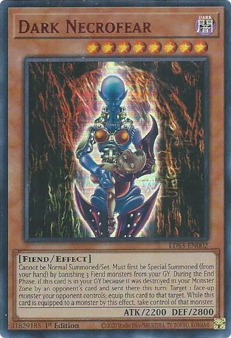 Dark Necrofear (Red) [LDS3-EN002] Ultra Rare | Card Merchant Takapuna