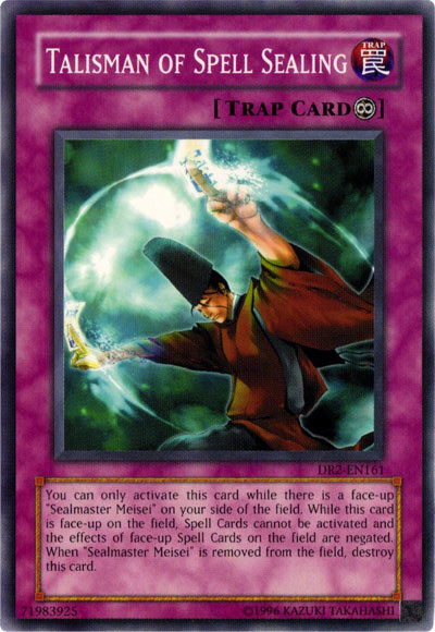 Talisman of Spell Sealing [DR2-EN161] Common | Card Merchant Takapuna