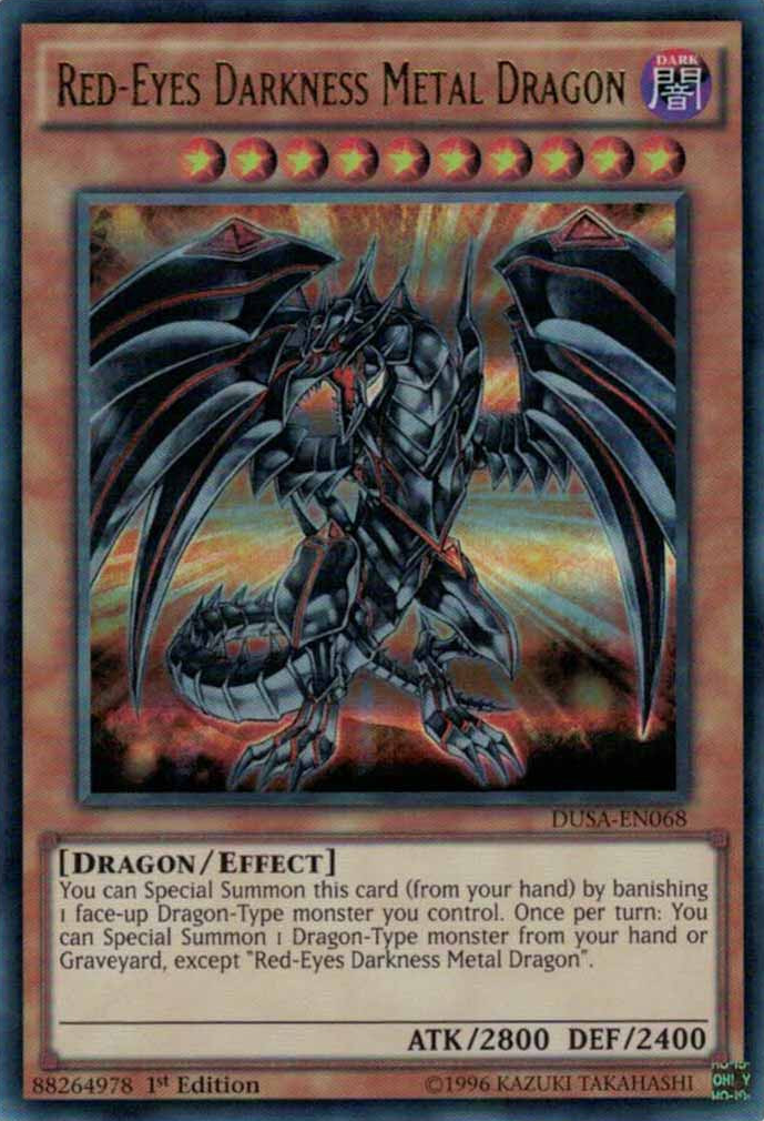 Red-Eyes Darkness Metal Dragon [DUSA-EN068] Ultra Rare | Card Merchant Takapuna