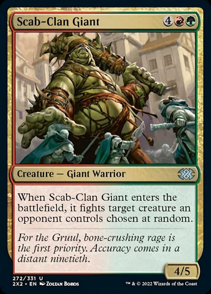 Scab-Clan Giant [Double Masters 2022] | Card Merchant Takapuna