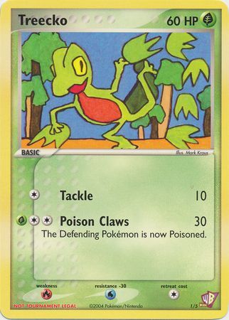 Treecko (1/5) [Kids WB Promos] | Card Merchant Takapuna