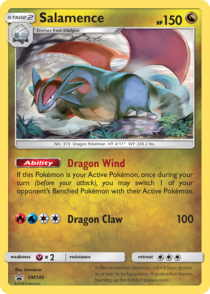 Salamence (SM140) [Sun & Moon: Black Star Promos] | Card Merchant Takapuna