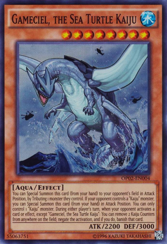 Gameciel, the Sea Turtle Kaiju [OP02-EN004] Super Rare | Card Merchant Takapuna