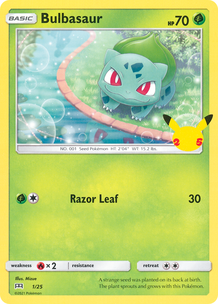 Bulbasaur (1/25) [McDonald's 25th Anniversary] | Card Merchant Takapuna