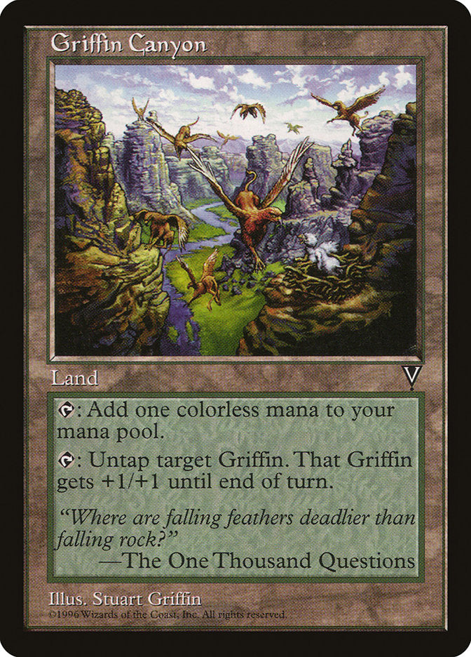 Griffin Canyon [Visions] | Card Merchant Takapuna