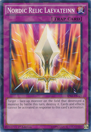 Nordic Relic Laevateinn [BP03-EN221] Shatterfoil Rare | Card Merchant Takapuna