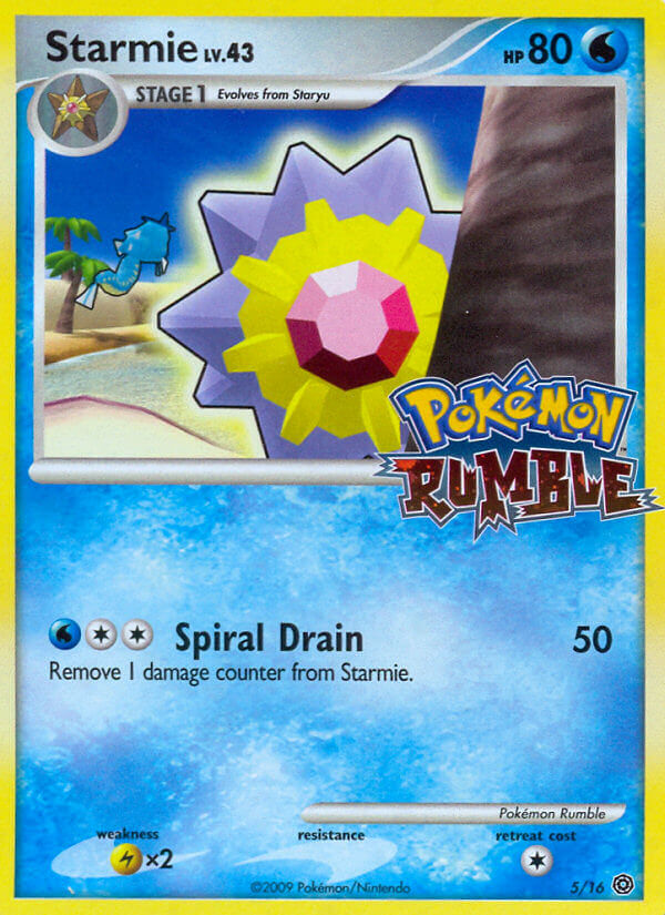 Starmie (5/16) [Pokémon Rumble] | Card Merchant Takapuna