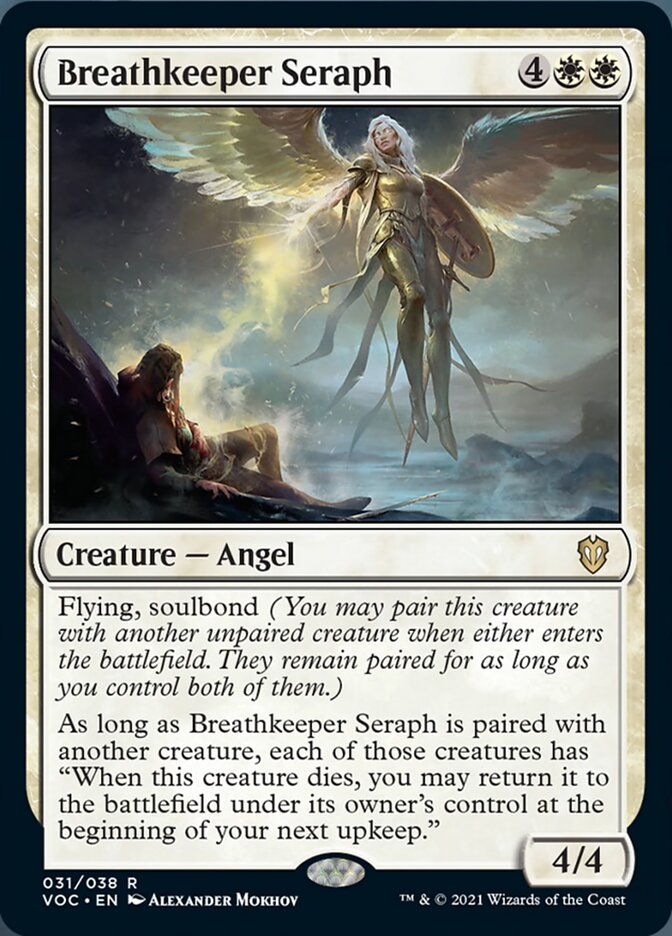 Breathkeeper Seraph [Innistrad: Crimson Vow Commander] | Card Merchant Takapuna