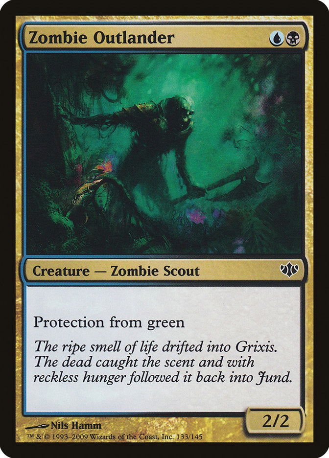 Zombie Outlander [Conflux] | Card Merchant Takapuna