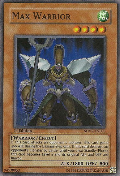 Max Warrior [SOVR-EN003] Super Rare | Card Merchant Takapuna