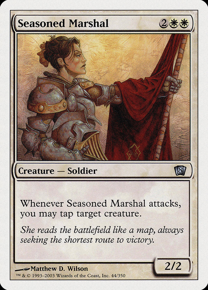 Seasoned Marshal [Eighth Edition] | Card Merchant Takapuna