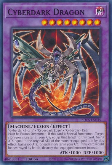 Cyberdark Dragon [SDCS-EN045] Common | Card Merchant Takapuna