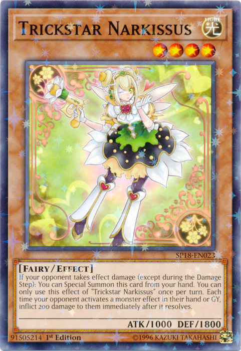 Trickstar Narkissus [SP18-EN023] Starfoil Rare | Card Merchant Takapuna