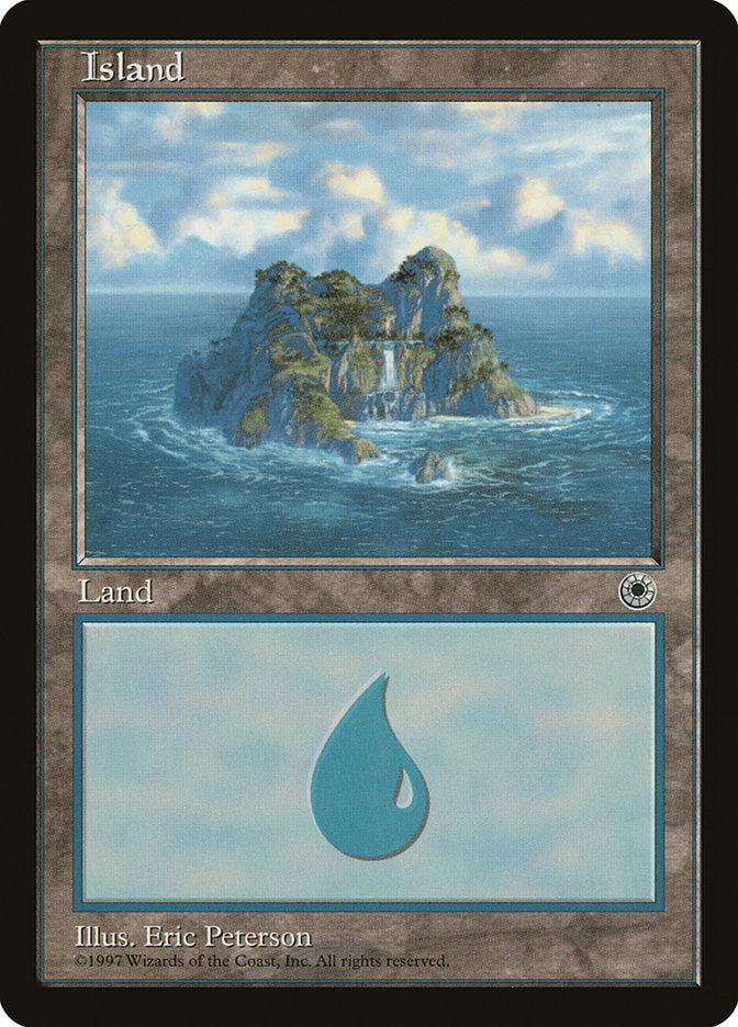 Island (Waterfall) [Portal] | Card Merchant Takapuna