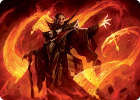 Plargg, Dean of Chaos Art Card [Strixhaven: School of Mages Art Series] | Card Merchant Takapuna