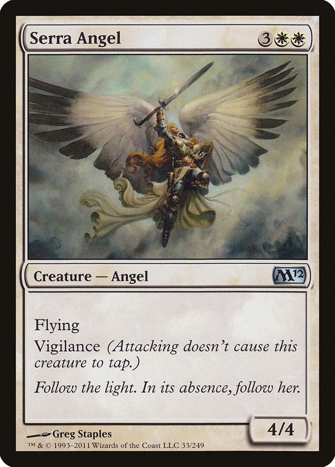 Serra Angel [Magic 2012] | Card Merchant Takapuna