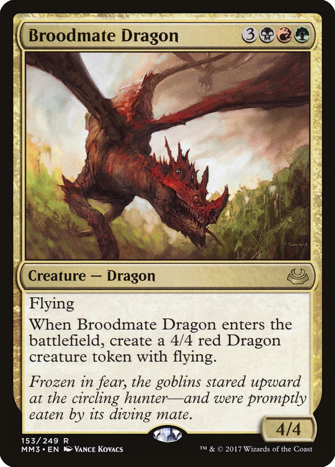 Broodmate Dragon [Modern Masters 2017] | Card Merchant Takapuna