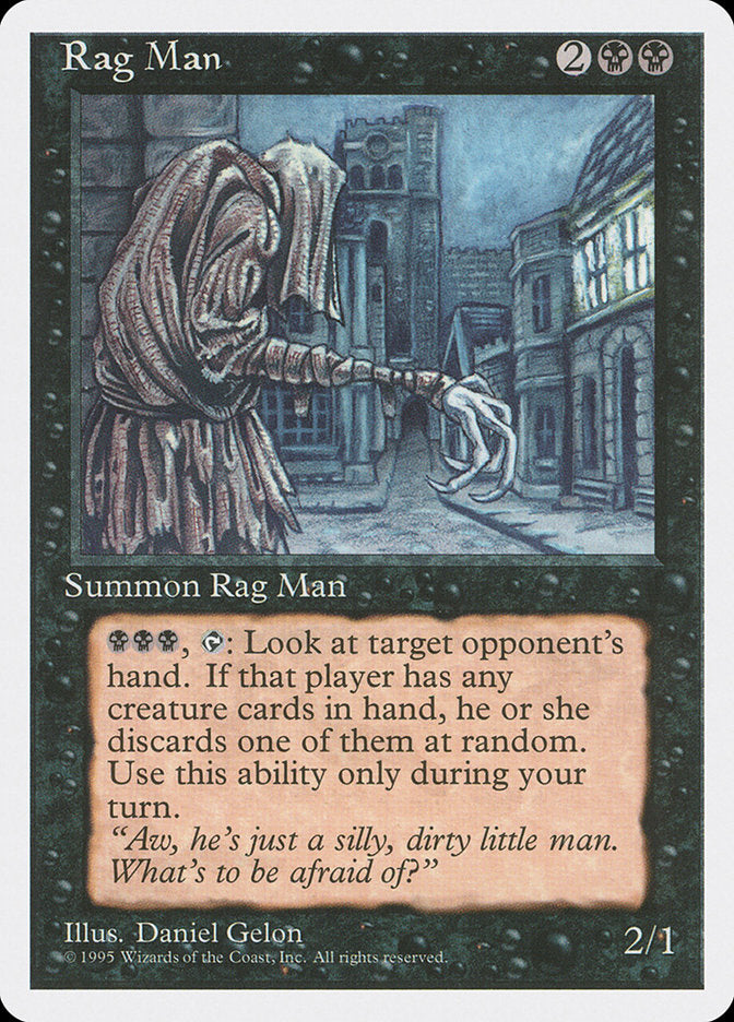 Rag Man [Fourth Edition] | Card Merchant Takapuna