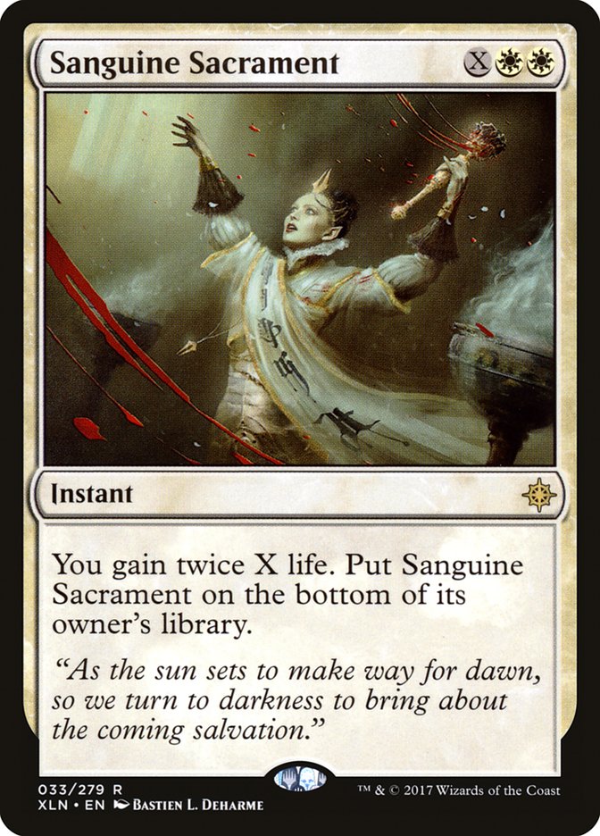 Sanguine Sacrament [Ixalan] | Card Merchant Takapuna