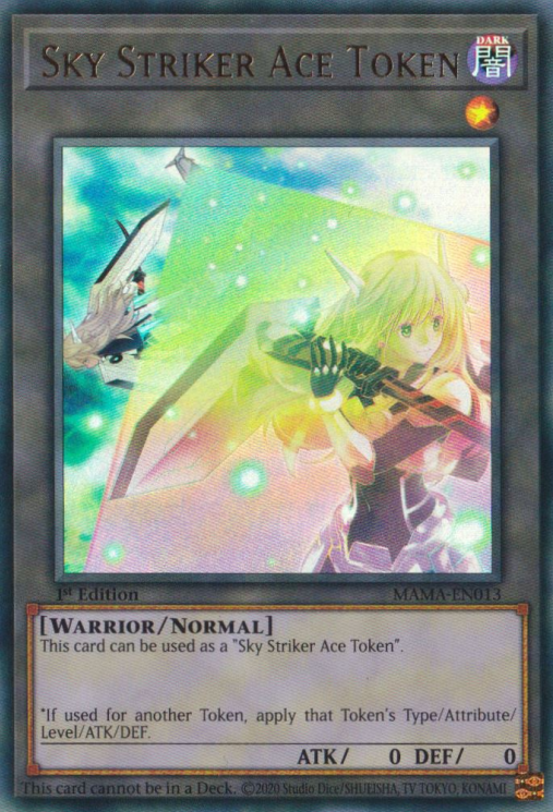 Token: Sky Striker Ace [MAMA-EN013] Ultra Rare | Card Merchant Takapuna