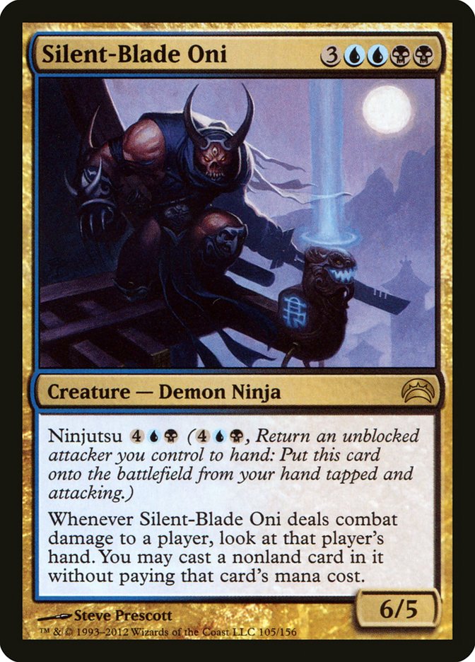 Silent-Blade Oni [Planechase 2012] | Card Merchant Takapuna