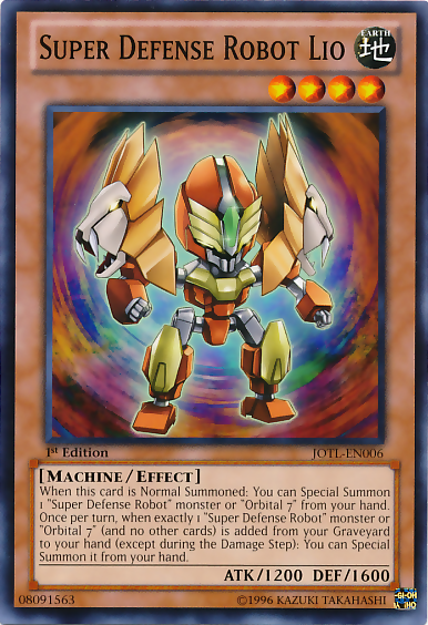 Super Defense Robot Lio [JOTL-EN006] Common | Card Merchant Takapuna