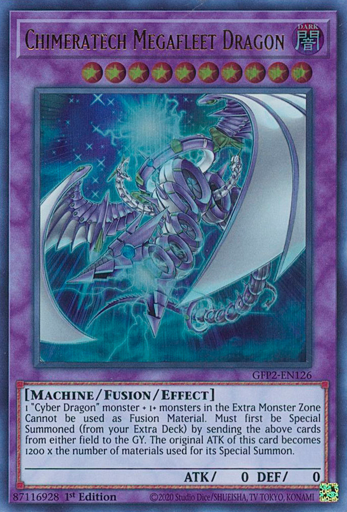 Chimeratech Megafleet Dragon [GFP2-EN126] Ultra Rare | Card Merchant Takapuna