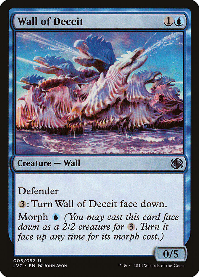 Wall of Deceit [Duel Decks Anthology] | Card Merchant Takapuna