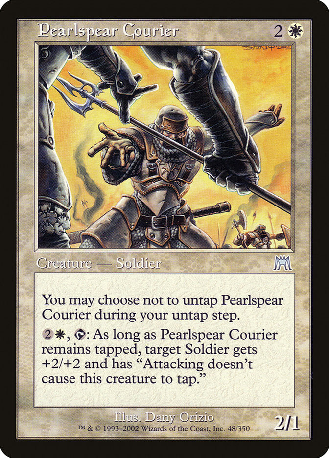 Pearlspear Courier [Onslaught] | Card Merchant Takapuna