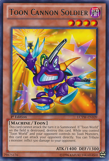 Toon Cannon Soldier [LCYW-EN109] Rare | Card Merchant Takapuna