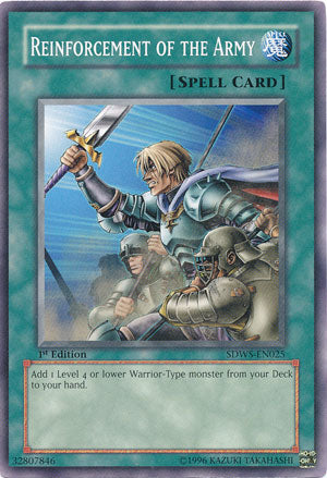 Reinforcement of the Army [SDWS-EN025] Common | Card Merchant Takapuna