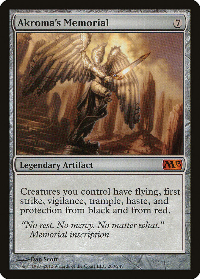 Akroma's Memorial [Magic 2013] | Card Merchant Takapuna