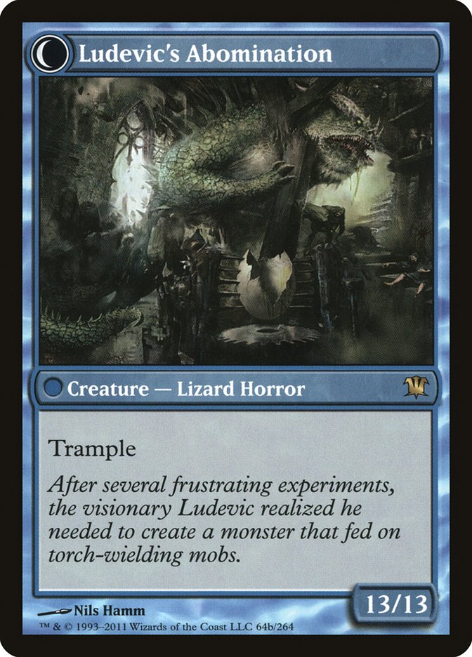 Ludevic's Test Subject // Ludevic's Abomination [Innistrad] | Card Merchant Takapuna