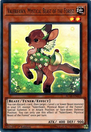 Valerifawn, Mystical Beast of the Forest [AC18-EN019] Ultra Rare | Card Merchant Takapuna