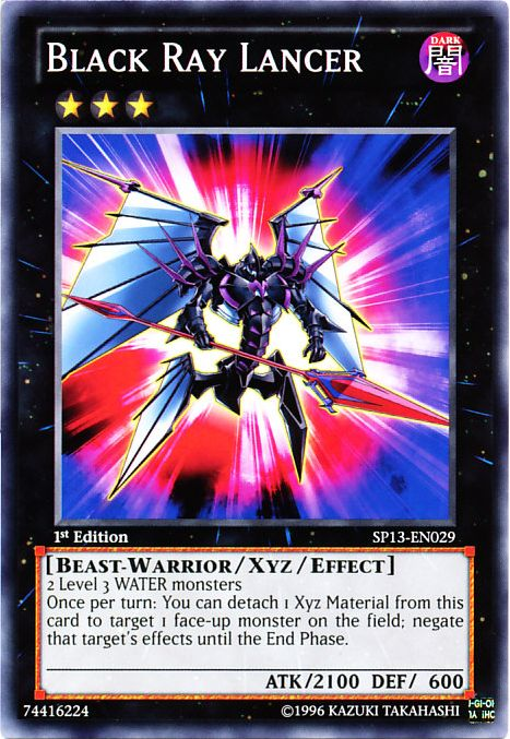 Black Ray Lancer [SP13-EN029] Common | Card Merchant Takapuna