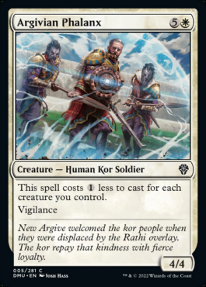 Argivian Phalanx [Dominaria United] | Card Merchant Takapuna