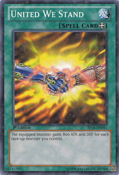 United We Stand [BP01-EN043] Starfoil Rare | Card Merchant Takapuna