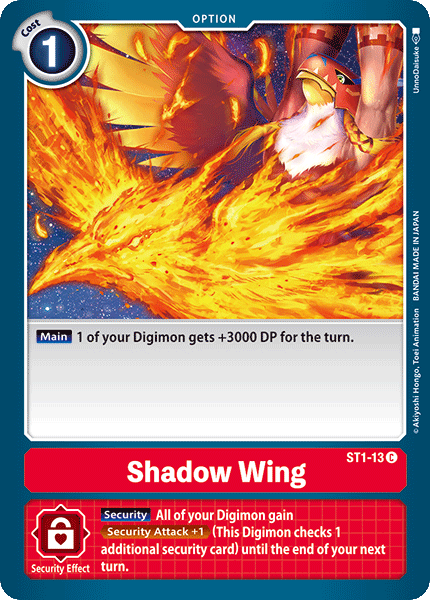 Shadow Wing [ST1-13] [Starter Deck: Gaia Red] | Card Merchant Takapuna