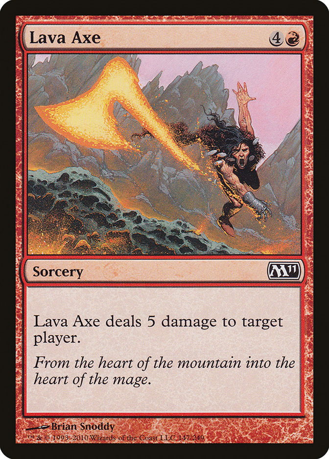 Lava Axe [Magic 2011] | Card Merchant Takapuna