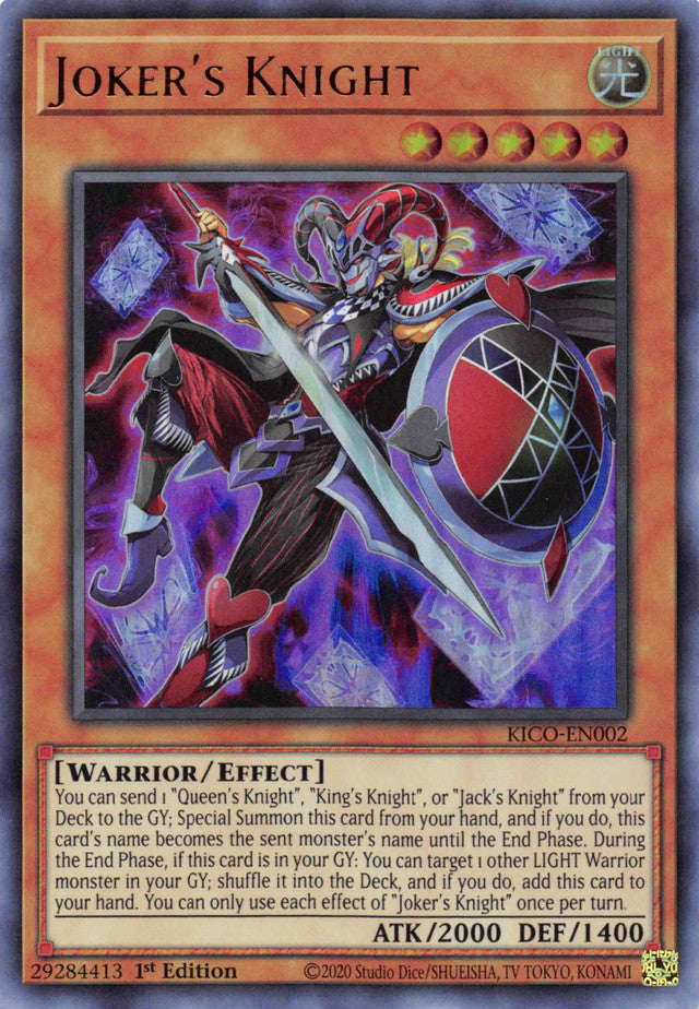 Joker's Knight (Ultra Rare) [KICO-EN002] Ultra Rare | Card Merchant Takapuna