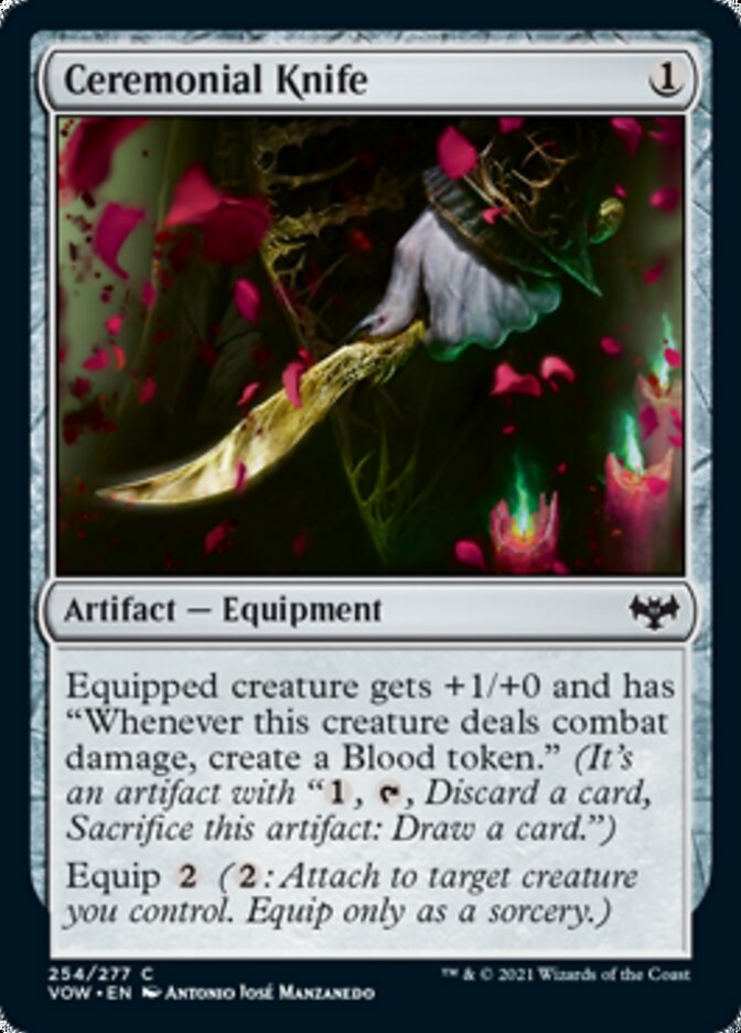 Ceremonial Knife [Innistrad: Crimson Vow] | Card Merchant Takapuna