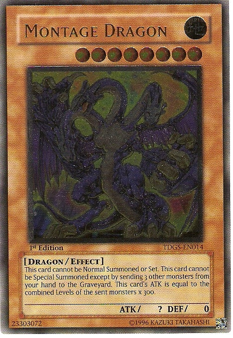 Montage Dragon [TDGS-EN014] Ultimate Rare | Card Merchant Takapuna