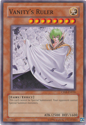 Vanity's Ruler [CP08-EN018] Common | Card Merchant Takapuna