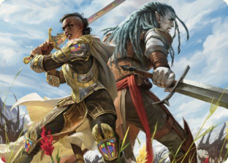 Join Forces Art Card [Dominaria United Art Series] | Card Merchant Takapuna