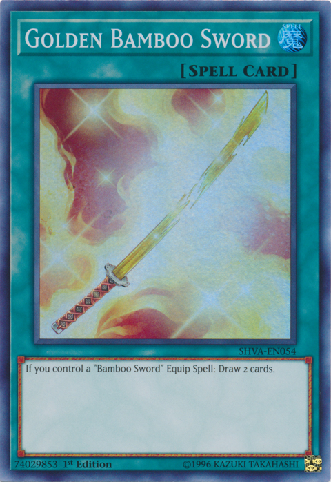 Golden Bamboo Sword [SHVA-EN054] Super Rare | Card Merchant Takapuna