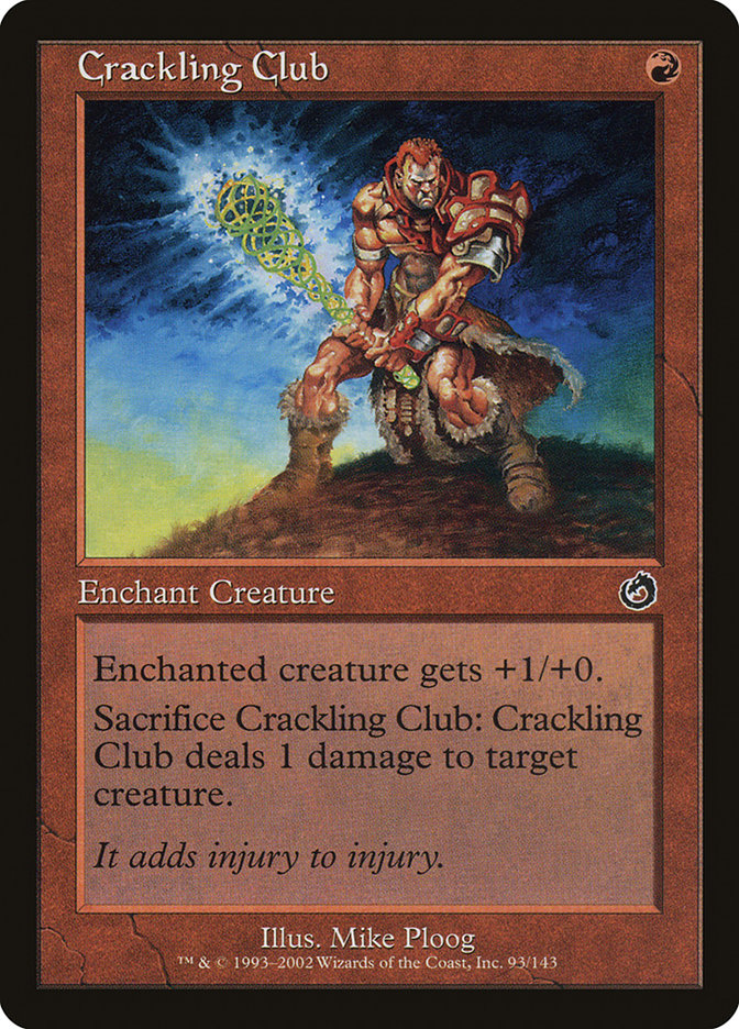 Crackling Club [Torment] | Card Merchant Takapuna