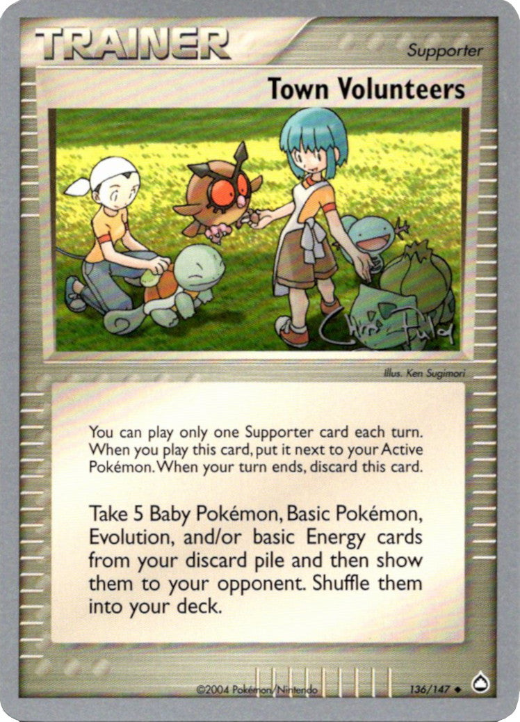 Town Volunteers (136/147) (Blaziken Tech - Chris Fulop) [World Championships 2004] | Card Merchant Takapuna