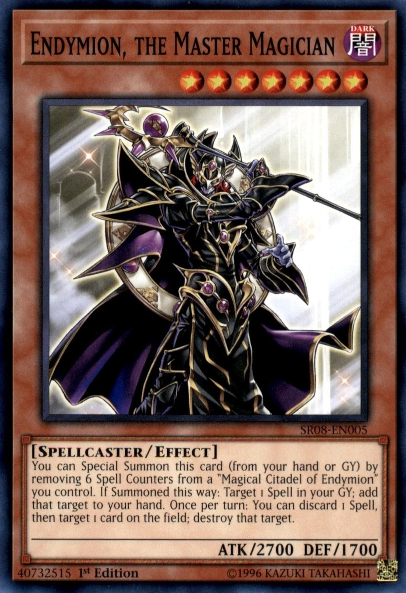 Endymion, the Master Magician [SR08-EN005] Common | Card Merchant Takapuna